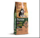 Сухой корм Monge Dog BWild GRAIN FREE для взрослых собак всех пород беззерновой из лосося и гороха  70011716 (2,5кг)