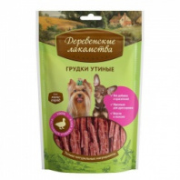 Деревенские Грудки утиные для мини-пород 55 г Деревенские Грудки утиные для мини-пород 55 г