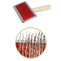 Пуходерка Triol 202 для кошек средняя красная Рк-00500 Пуходерка Triol 202 для кошек средняя красная Рк-00500