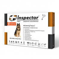 Inspector Капли на холку для собак 25-40 кг 1 шт., 1 шт.