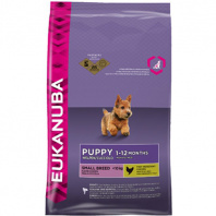 Корм для щенков мелких пород Eukanuba Puppy Small Breed сухой, 800г