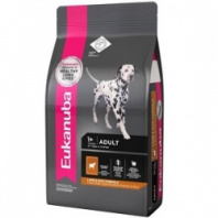 Корм для собак Eukanuba Adult All Breed сухой с высоким содержанием ягнёнка и риса, 1 кг