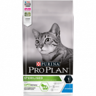 Сухой корм Pro Plan® для взрослых стерилизованных кошек и кастрированных котов, с кроликом, Пакет, 1,5 кг 