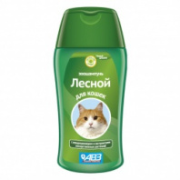 Зоошампунь Лесной с экстрактами лекарственных растений для кошек, 180 мл Зоошампунь Лесной с экстрактами лекарственных растений для кошек, 180 мл