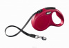 Поводок-рулетка Flexi New Classic до 15кг лента красная  023204 (S, 5 м)