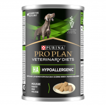 Pro Plan Veterinary Diets HA для щенков и взрослых собак, для снижения непереносимости ингредиентов и питательных веществ, Консерва, 400 г