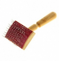 Щетка-пуходерка Г12 деревянная с каплями Щетка-пуходерка Г12 деревянная с каплями