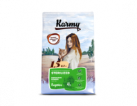 Karmy Стерилайзд Индейка 1,5кг.     Корм для стерилизованных кошек и кастрированных котов. 