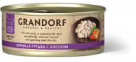 Консервы GRANDORF для кошек куринная грудка с лососем 70 гр 