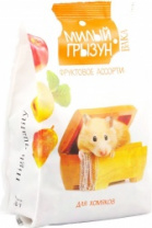 Вака Милый Грызун 200г п/п д/хомяков фруктовое ассорти
