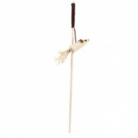 Удочка-дразнилка "Мышь" из кукурузы и дерева, 400/110*25мм EC-16 