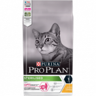 Сухой корм Pro Plan® для стерилизованных кошек и кастрированных котов старше 1 года, с высоким содержанием курицы, Пакет, 1,5 кг Сухой корм Pro Plan® для стерилизованных кошек и кастрированных котов старше 1 года, с высоким содержанием курицы, Пакет, 1,5 кг