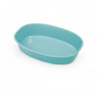 Туалет-лоток GEMINI 28х42х9h см аквамарин 