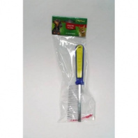 Расческа Triol 305 редкозубчатая с ручкой сине-желтый Рк-01900 Расческа Triol 305 редкозубчатая с ручкой сине-желтый Рк-01900