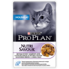 Влажный корм Pro Plan® Nutri Savour® для взрослых кошек, живущих дома, вкусные кусочки с индейкой, в желе, Пауч, 85 г 