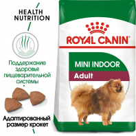 Корм для собак Royal Canin Mini Indoor Adult Корм сухой для взрослых собак мелких размеров, живущих в помещении, 3кг