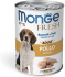 Monge Dog Fresh Chunks in Loaf консервы для собак мясной рулет курица 400г