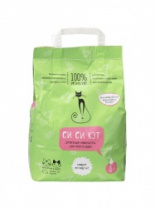 Наполнитель СиСиКэт впитывающий древесный крафт-пакет 8 л (3/уп) 