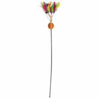 Игрушка Дразнилка - удочка Триол д/к шар с кисточками 