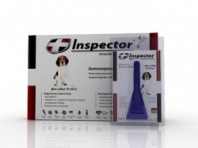 Инспектор капли на холку для собак (10-25кг) 1 пип. 1 пипетка 