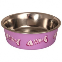 Миска Triol Рыба на резиновом основании резина сиреневый BL-03 (450мл) Миска Triol Рыба на резиновом основании резина сиреневый BL-03 (450мл)