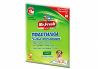 Пеленка впитывающая 60х60 см 1шт (12 шт/уп) Мистер Фреш   