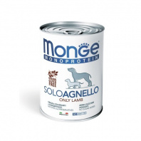 Monge Dog Monoprotein Solo консервы для собак паштет из утки 400г