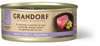 Консервы GRANDORF для кошек филе тунца с мидиями 70 гр Консервы GRANDORF для кошек филе тунца с мидиями 70 гр