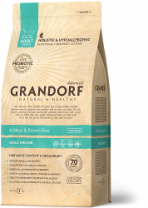 Сухой беззерновой корм GRANDORF для взрослых кошек 4 вида мяса с бурым рисом 400 гр Сухой беззерновой корм GRANDORF для взрослых кошек 4 вида мяса с бурым рисом 400 гр