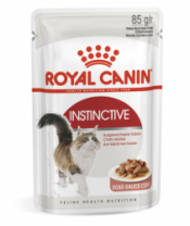 Корм для взрослых кошек Royal Canin Instinctive Корм консервированный , соус, 85г Корм для взрослых кошек Royal Canin Instinctive Корм консервированный , соус, 85г