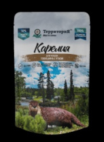 Территория Карелия влажный д/к говядина/утка, 85гр Территория Карелия влажный д/к говядина/утка, 85гр