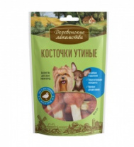 Деревенские Косточки утиные для мини-пород 55 гр Деревенские Косточки утиные для мини-пород 55 гр