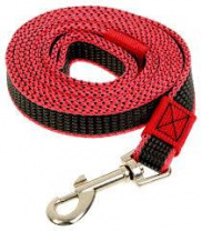 Поводок капроновый с двойной латек нитью 2м* 15мм, ЗООНИК, красный Поводок капроновый с двойной латек нитью 2м* 15мм, ЗООНИК, красный
