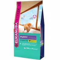 Корм для щенков миниатюрных пород Eukanuba Puppy Toy Breed сухой, 2кг