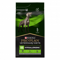Сухой корм Pro Plan Veterinary Diets HA Hypoallergenic для щенков и взрослых собак при аллергических реакциях, Пакет, 3 кг