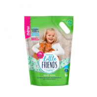 Наполнитель Littl Frends силикогелевый алое вера для туалета 5 л пакет Наполнитель Littl Frends силикогелевый алое вера для туалета 5 л пакет