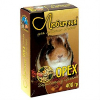 Любимчик Зерносмесь для морских свинок с орехом 400гр