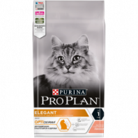 Сухой корм 	Pro Plan® для здоровья шерсти и кожи взрослых кошек, с высоким содержанием лосося, Пакет, 1,5 кг 