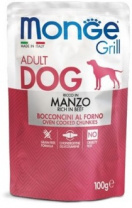 Monge Dog Grill Pouch паучи для собак говядина 100г
