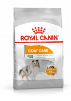 Корм для собак Royal Canin Mini Coat Care Корм сухой для взрослых собак мелких размеров с тусклой и сухой шерстью, 1 кг