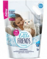 Наполнитель Littl Frends силикогелевый оргигинал для туалета 5 л пакет Наполнитель Littl Frends силикогелевый оргигинал для туалета 5 л пакет