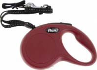 Поводок-рулетка Flexi New Classic до 12 кг трос красная 58665 (S, 5 м) Поводок-рулетка Flexi New Classic до 12 кг трос красная 58665 (S, 5 м)