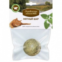 Деревенские Мятный шар лакомства для кошек Деревенские Мятный шар лакомства для кошек