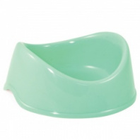 Миска двойная пластик Бисквит бирюзовая 0,4 л Миска двойная пластик Бисквит бирюзовая 0,4 л