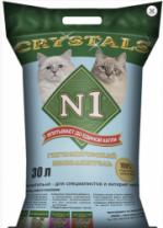 Наполнитель №1 для туалета  (голубой) 30л 