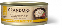 Консервы GRANDORF для кошек куринная грудка с утиным филе 70 гр 