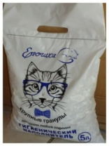 Наполнитель Ерошка впитывающий (крупная гранула) 6л Наполнитель Ерошка впитывающий (крупная гранула) 6л