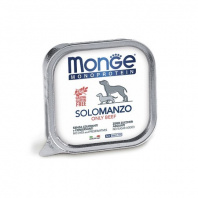 Monge Dog Monoprotein Solo консервы для собак паштет из тунца 150г